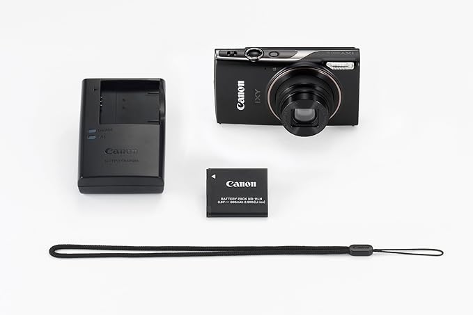 NEW Canon Compact Digital Camera IXY 650m Black, 12x Optical Zoom, Wi-Fi Compatible IXY650mBK