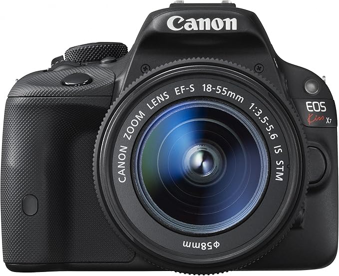 NEW Canon Digital SLR Camera EOS Kiss X7 Lens Kit EF-S18-55mm f/3.5-5.6 IS STM Included KISSX7-1855ISSTMLK