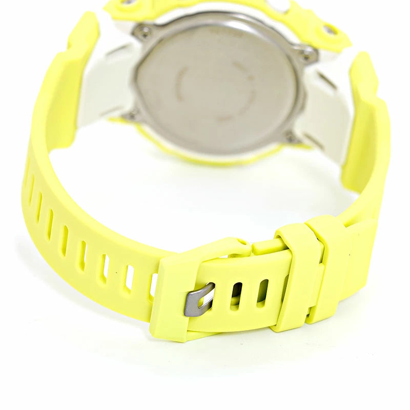 NEW Casio Men's G-SHOCK White Yellow GMA-B800-9A Watch