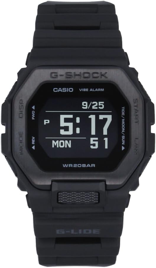 (NEW)　CASIO G-SHOCK G-LIDE GBX-100 Watch Men's Bluetooth Tide Graph Black GBX-100NS-1 [Parallel Import]