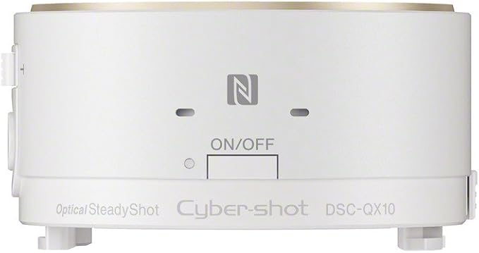 NEW SONY Digital Camera Cyber-shot Lens-Style Camera QX10 White DSC-QX10-W
