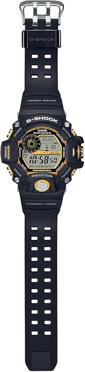 (NEW)　[G-SHOCK] [Casio] Watch [Authentic Domestic Product] RANGEMAN Radio Solar GW-9400YJ-1JF Men's Black x Yellow