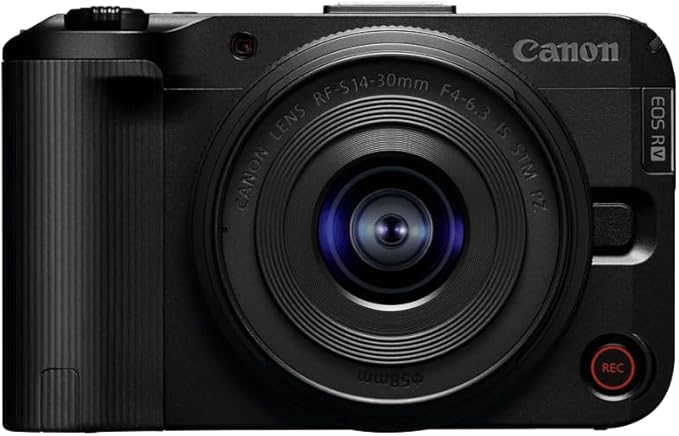 NEW Canon Digital Single-Lens Camera EOS R50V Lens Kit (RF-S14-30PZ)/Black