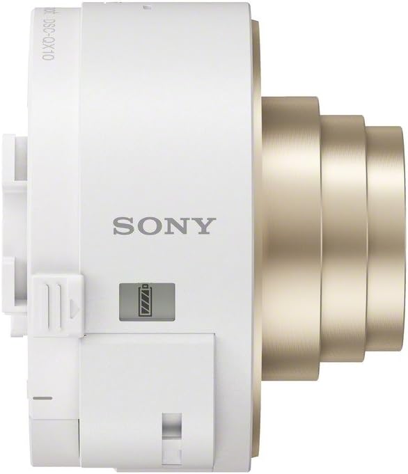 NEW SONY Digital Camera Cyber-shot Lens-Style Camera QX10 White DSC-QX10-W