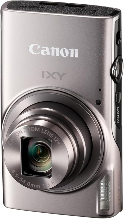Canon Compact Digital Camera IXY 650m Silver, 12x Optical Zoom/Wi-Fi Compatible IXY650mSL