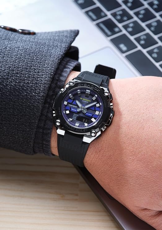 (NEW)[Casio] G-Shock [Domestic Genuine Product] G-STEEL Bluetooth Solar GST-B600A-1A6JF Men's Black