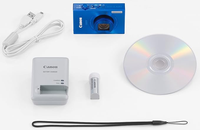 NEW Canon Digital Camera IXY 3 Approx. 10.1 Megapixels 12x Optical Zoom Blue IXY3(BL)
