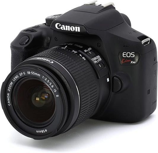 NEW Canon Digital SLR Camera EOS Kiss X90 Standard Zoom Kit EOSKISSX901855IS2LK