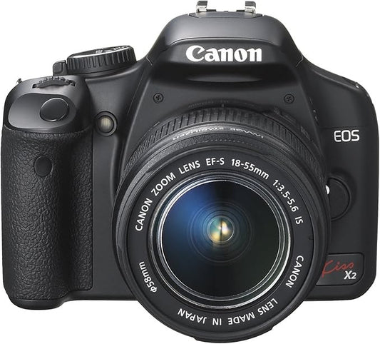 NEW Canon Digital SLR Camera EOS Kiss X2 Lens Kit KISSX2-LKIT