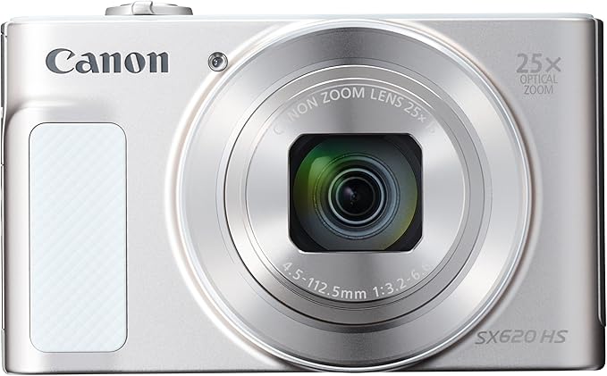 NEW Canon Compact Digital Camera PowerShot SX620 HS White 25x Optical Zoom/Wi-Fi Enabled PSSX620HSWH