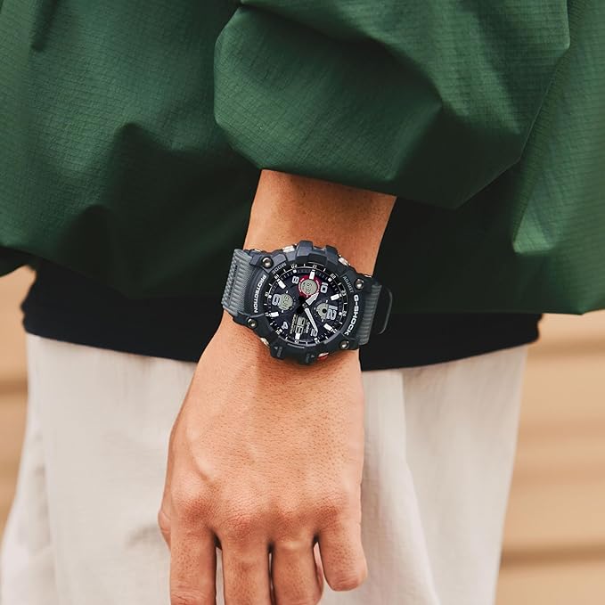 (NEW)[Casio] Watch G-Shock [Domestic Genuine Product] MUDMASTER Radio Solar GWG-100-1A8JF Men's Gray