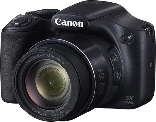 NEW Canon Digital Camera PowerShot SX530HS 50x Optical Zoom PSSX530HS