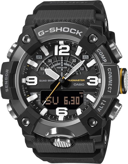 (NEW)[Casio] G-Shock Watch [Domestic Model] MASTER OF G MUDMASTER With Environmentally Friendly Materials GG-B100XMB-1AJF Men's Black