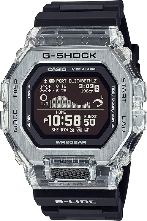 (NEW)　[Casio] Wristwatch G-Shock [Domestic Genuine Product] G-LIDE Bluetooth Equipped, Environmentally Friendly Material GBX-100S-1JF Men's Black
