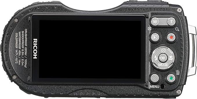 NEW RICOH Waterproof Digital Camera RICOH WG-4GPS Blue, Waterproof to 14m, Shock-Resistant to 2.0m, Cold-Resistant to -10 degrees Celsius RICOH WG-4GPSBL 08558