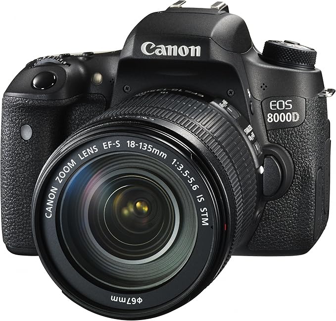 NEW Canon Digital SLR Camera EOS 8000D Lens Kit EF-S18-135mm F3.5-5.6 IS STM included EOS8000D18135ISSTMLK