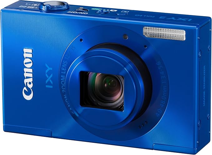 NEW Canon Digital Camera IXY 3 Approx. 10.1 Megapixels 12x Optical Zoom Blue IXY3(BL)
