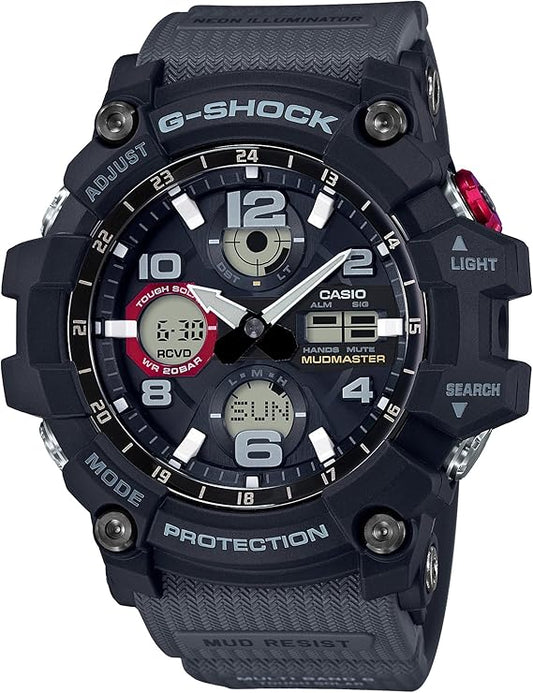 (NEW)[Casio] Watch G-Shock [Domestic Genuine Product] MUDMASTER Radio Solar GWG-100-1A8JF Men's Gray