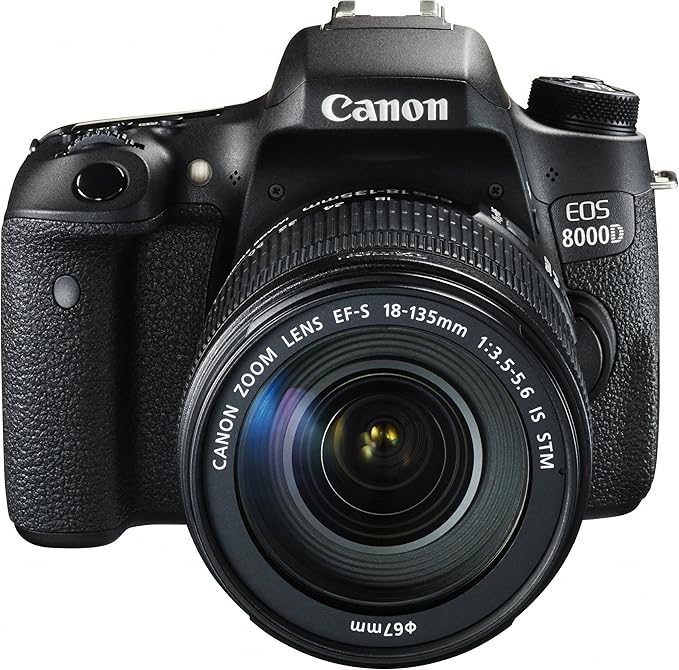 NEW Canon Digital SLR Camera EOS 8000D Lens Kit EF-S18-135mm F3.5-5.6 IS STM included EOS8000D18135ISSTMLK