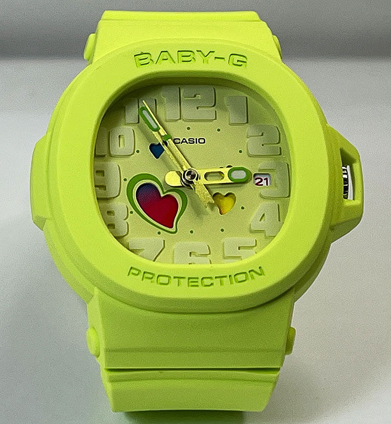 NEW BABY-G G-SHOCK  Analog-Digital BGA-10-3AJF PLAYFUL HEARTS SERIES Quartz