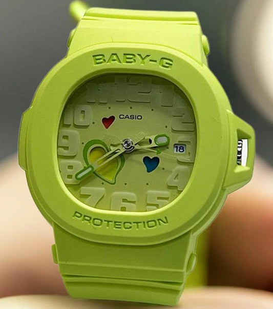 NEW BABY-G G-SHOCK  Analog-Digital BGA-10-3AJF PLAYFUL HEARTS SERIES Quartz